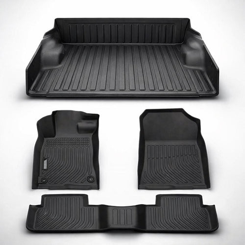 Alfombrillas 3D tipo bandeja para pick-up, a medida, con protección de caja opcional, vista 2